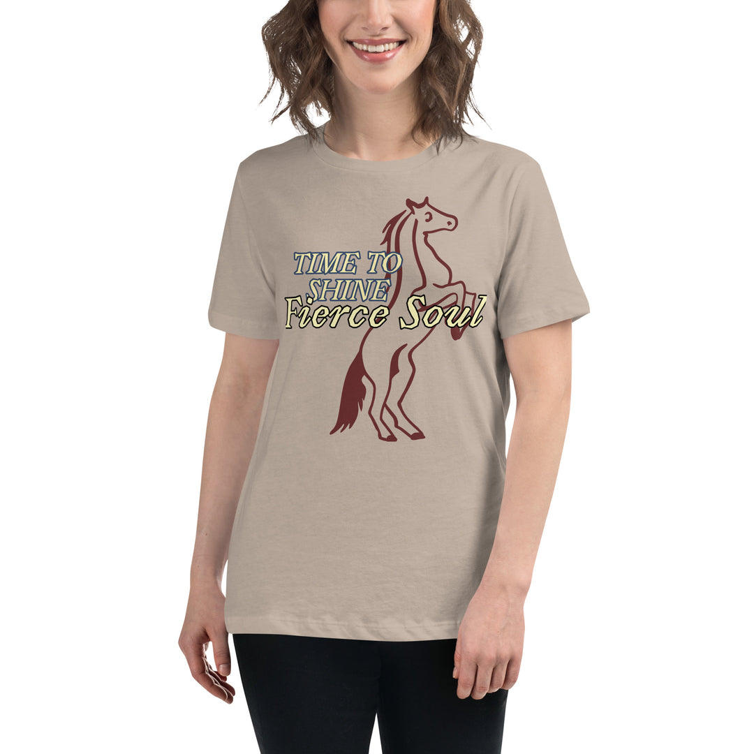 Fierce Soul  Shine Women's Relaxed T-Shirt