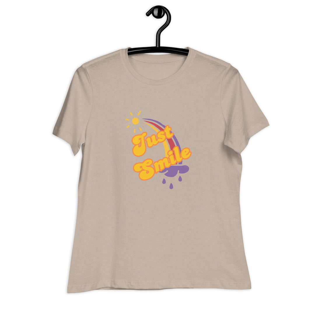 Just smile 70's style t-shirt Women's Relaxed T-Shirt