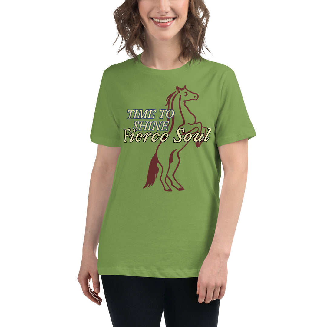 Fierce Soul  Shine Women's Relaxed T-Shirt
