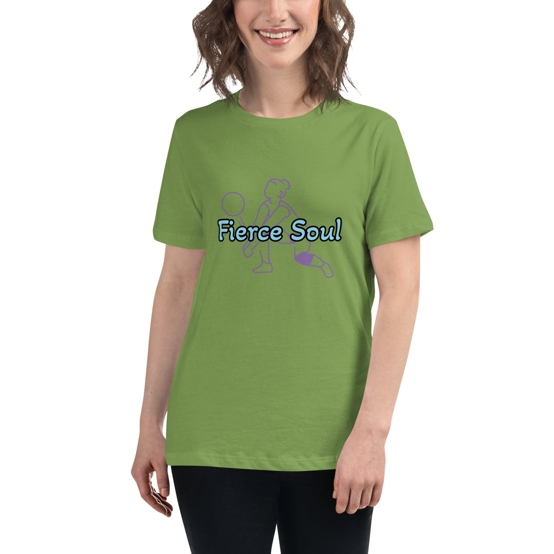 Volleyball Babe,  Fierce Soul Women's Relaxed T-Shirt