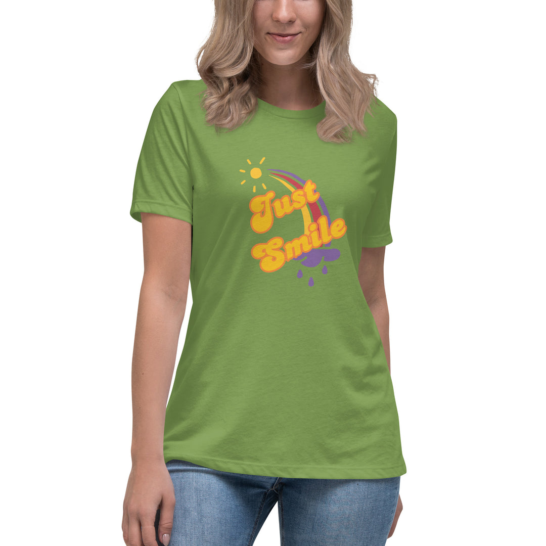 Just smile 70's style t-shirt Women's Relaxed T-Shirt
