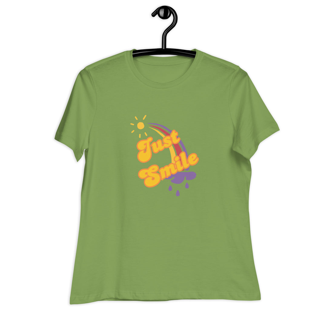 Just smile 70's style t-shirt Women's Relaxed T-Shirt