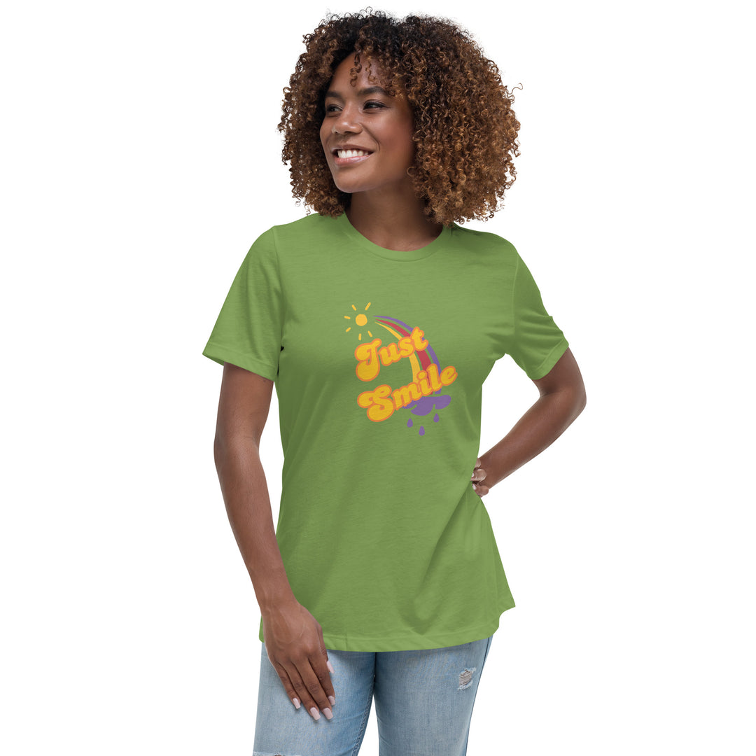 Just smile 70's style t-shirt Women's Relaxed T-Shirt