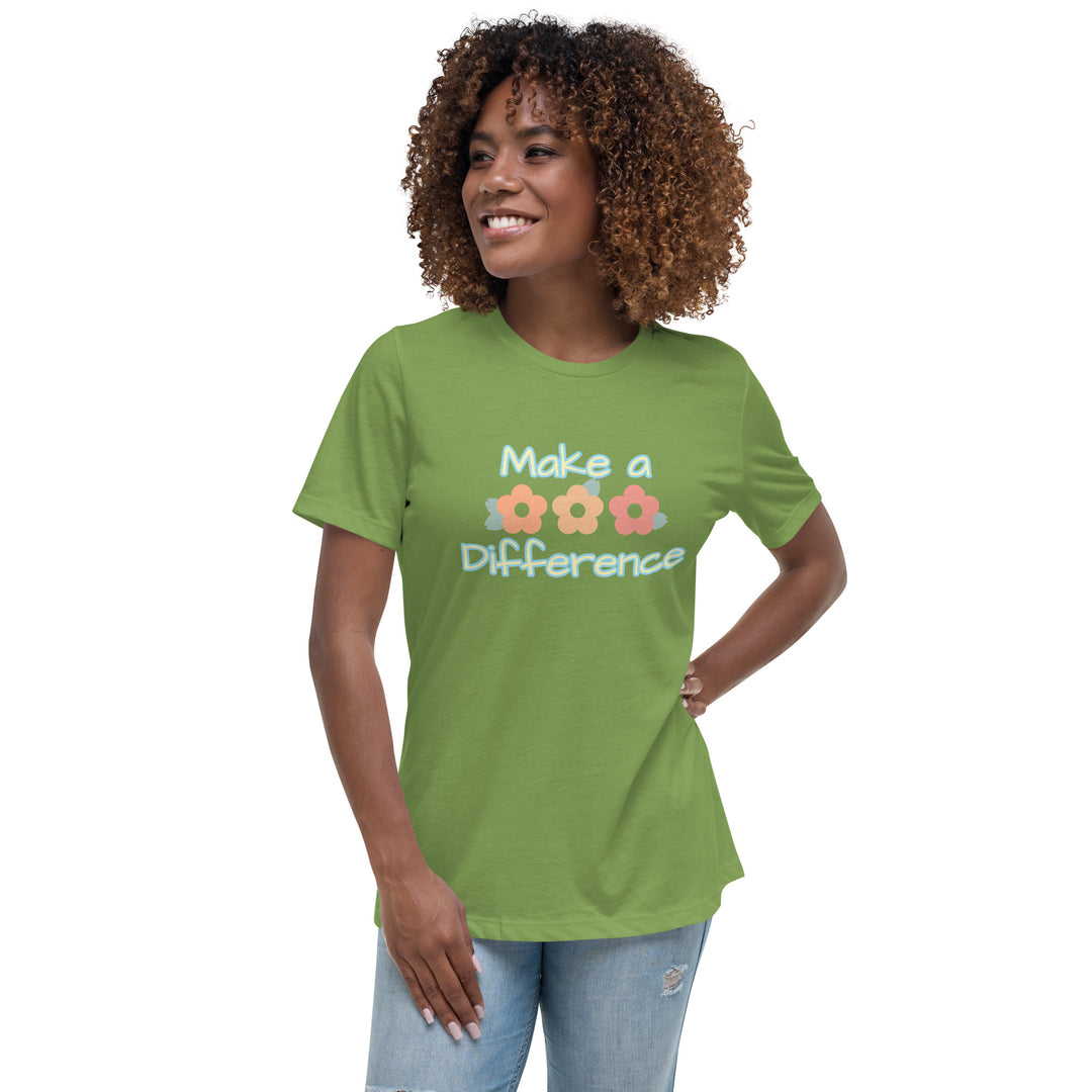 Make a Difference Women's Relaxed T-Shirt