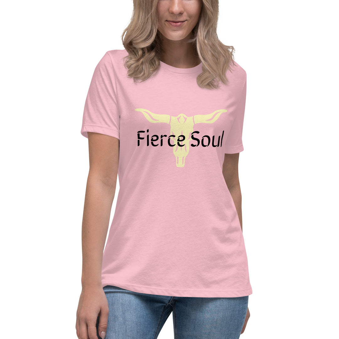 Fierce Soul, long horn Women's Relaxed T-Shirt