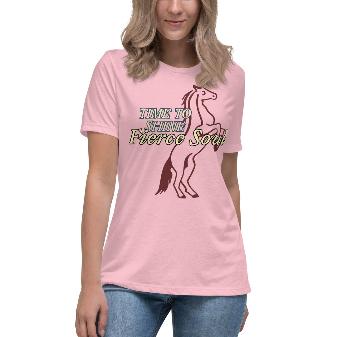 Fierce Soul  Shine Women's Relaxed T-Shirt