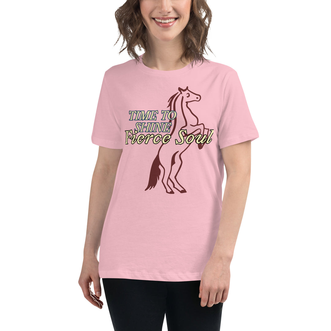 Fierce Soul  Shine Women's Relaxed T-Shirt