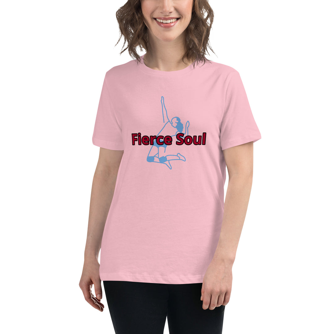 Volleyball Babe, Fierce Soul, Women's Relaxed T-Shirt