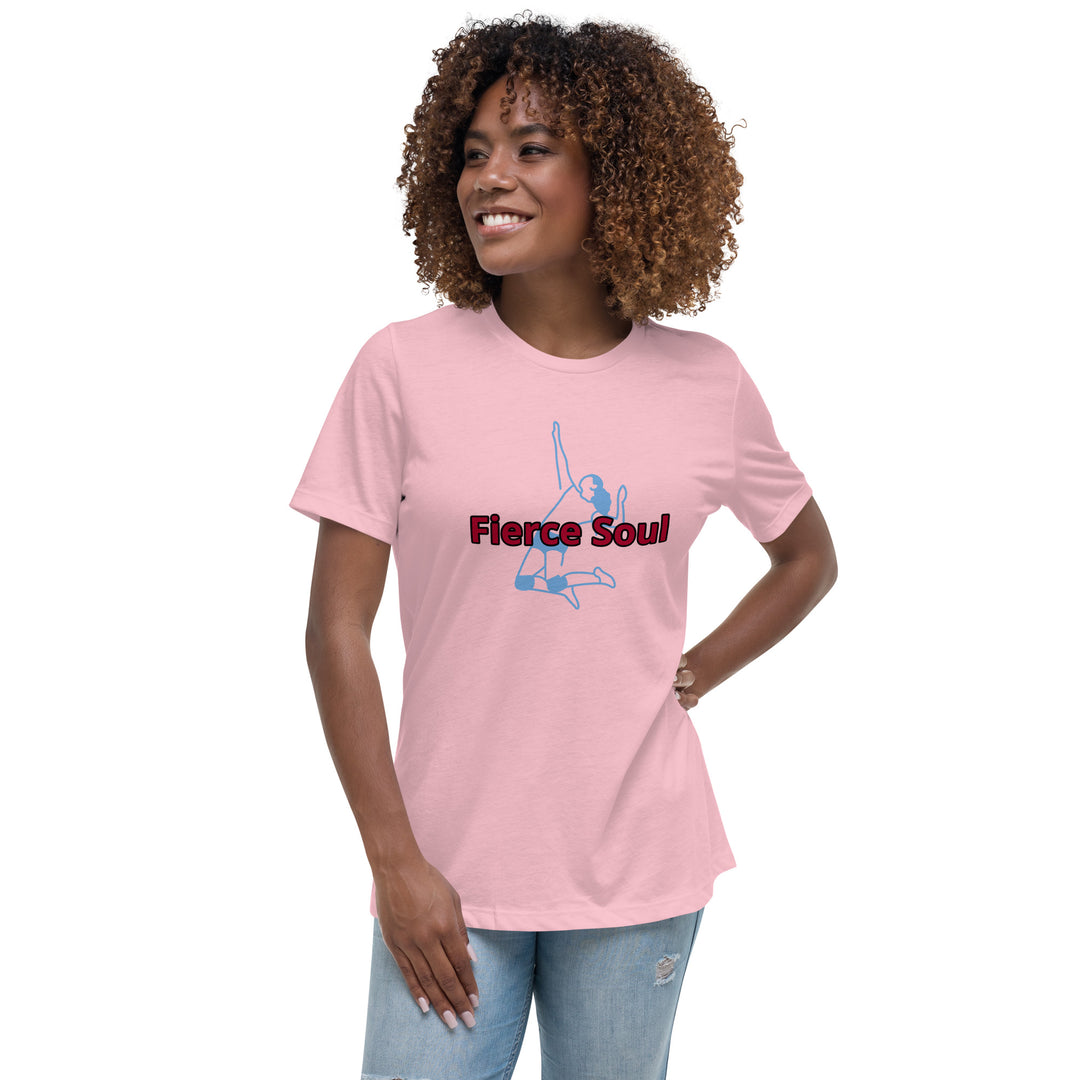 Volleyball Babe, Fierce Soul, Women's Relaxed T-Shirt