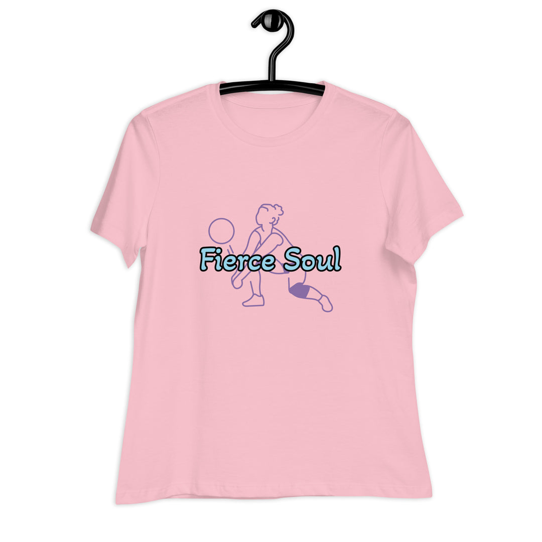 Volleyball Babe,  Fierce Soul Women's Relaxed T-Shirt
