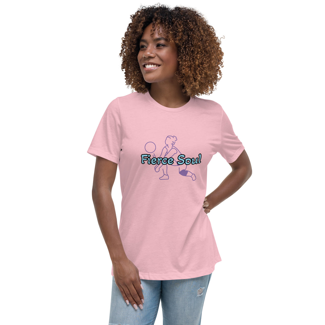 Volleyball Babe,  Fierce Soul Women's Relaxed T-Shirt