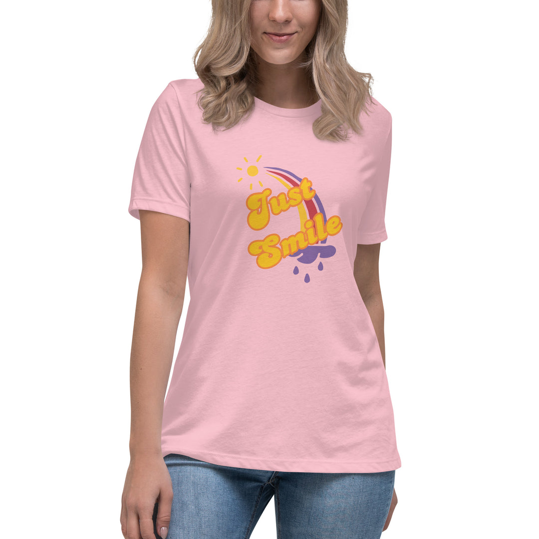 Just smile 70's style t-shirt Women's Relaxed T-Shirt
