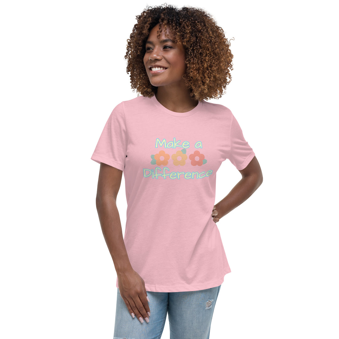 Make a Difference Women's Relaxed T-Shirt