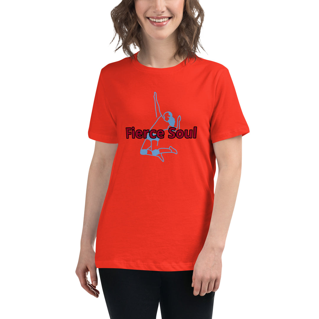 Volleyball Babe, Fierce Soul, Women's Relaxed T-Shirt