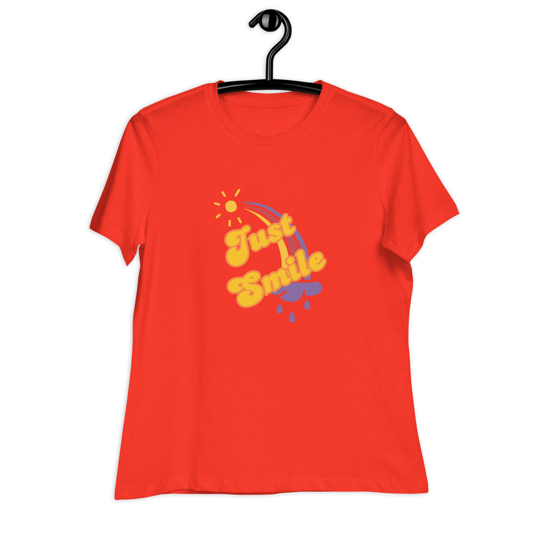 Just smile 70's style t-shirt Women's Relaxed T-Shirt