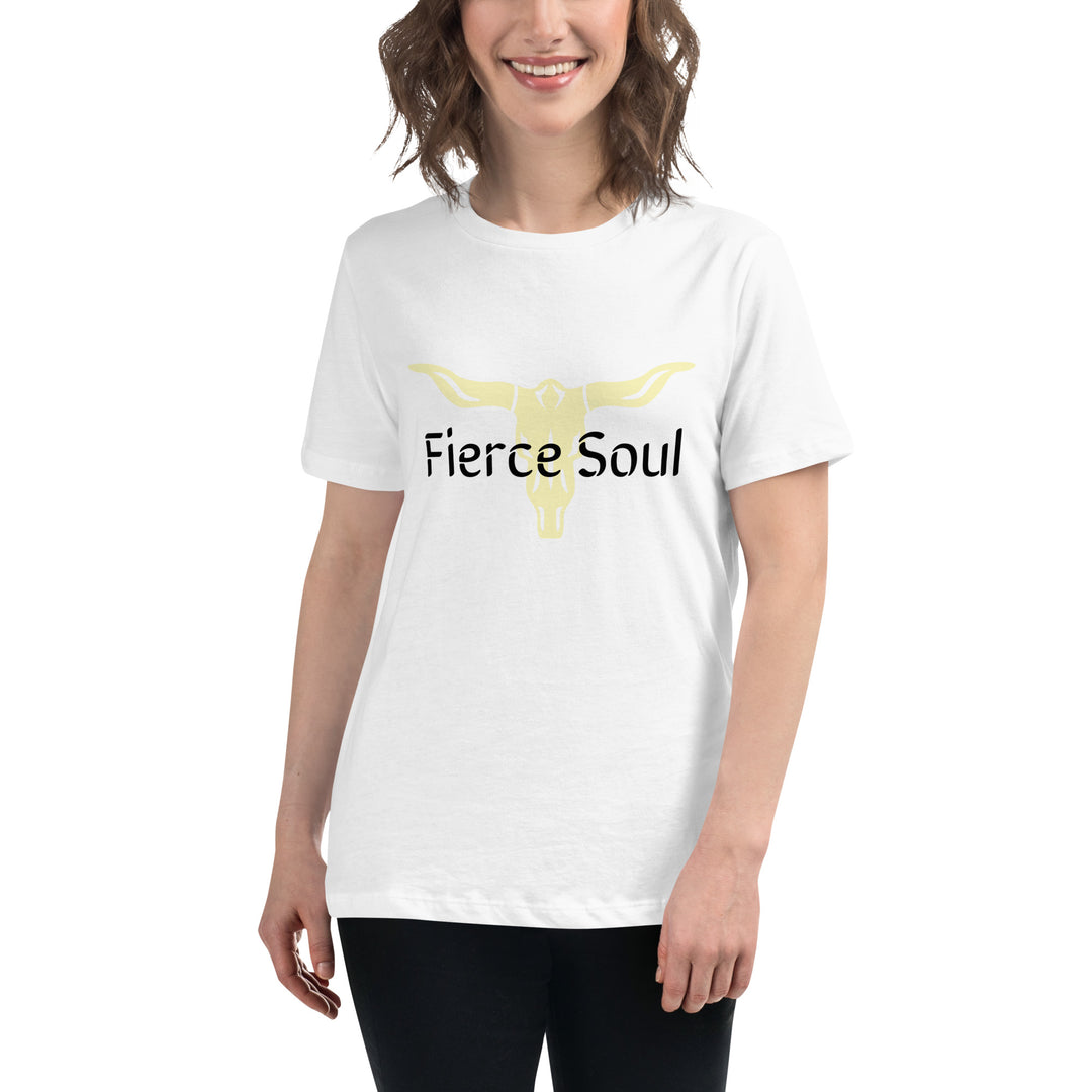 Fierce Soul, long horn Women's Relaxed T-Shirt