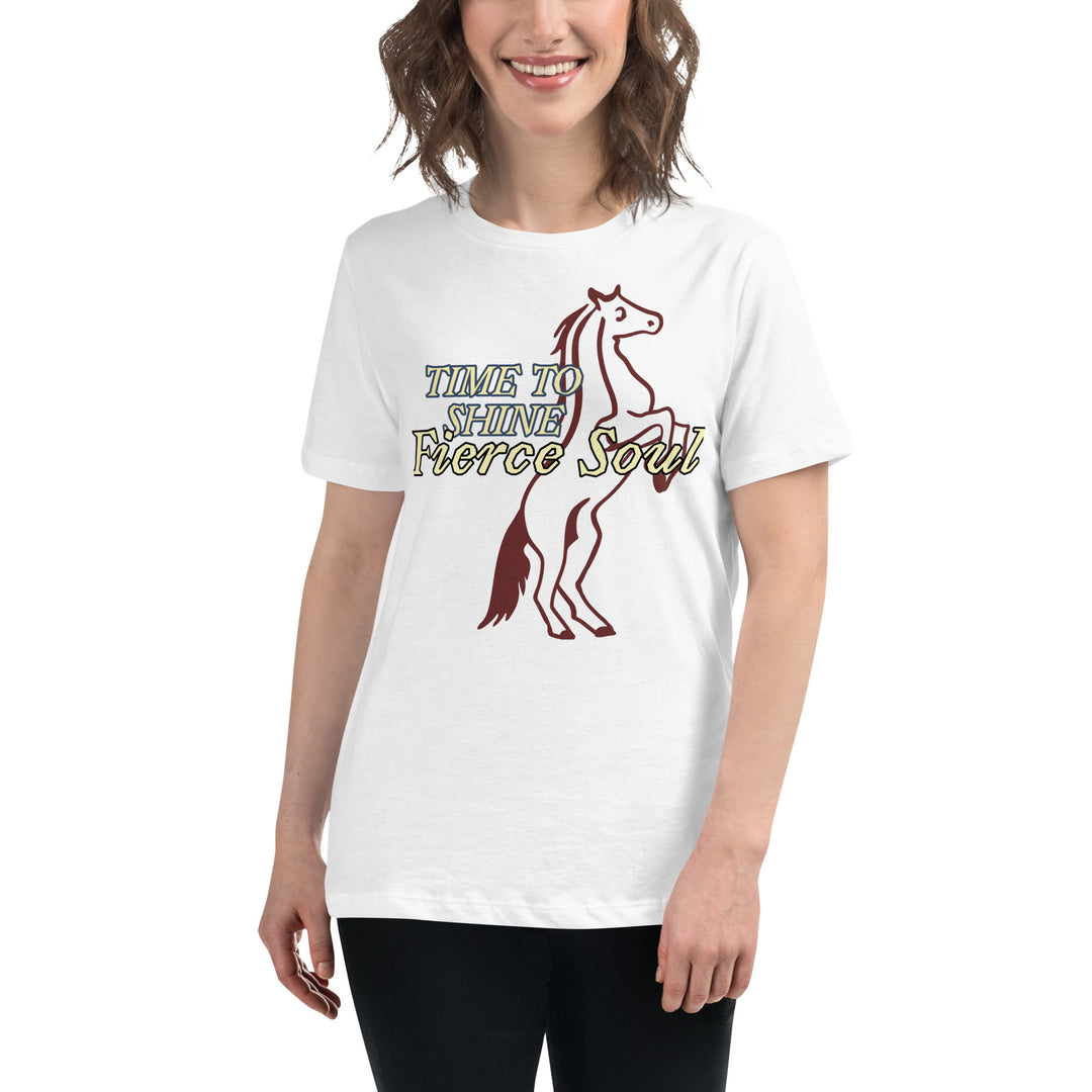 Fierce Soul  Shine Women's Relaxed T-Shirt