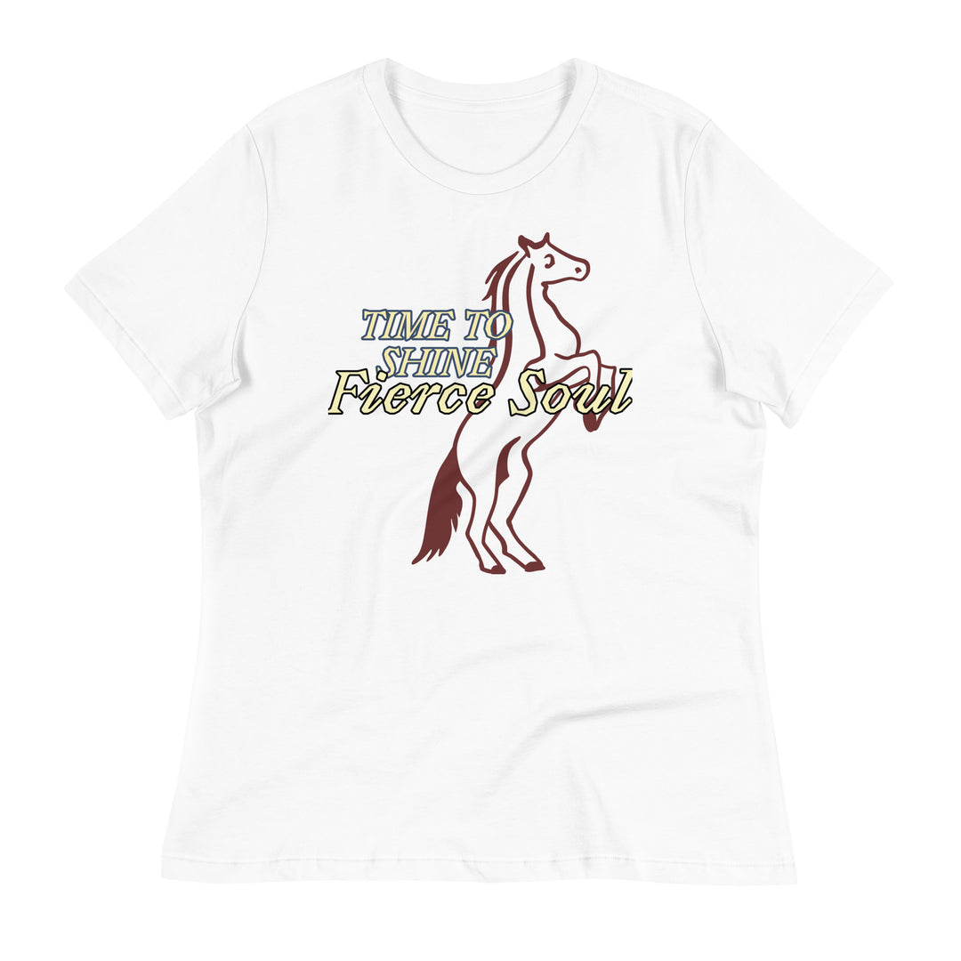 Fierce Soul  Shine Women's Relaxed T-Shirt