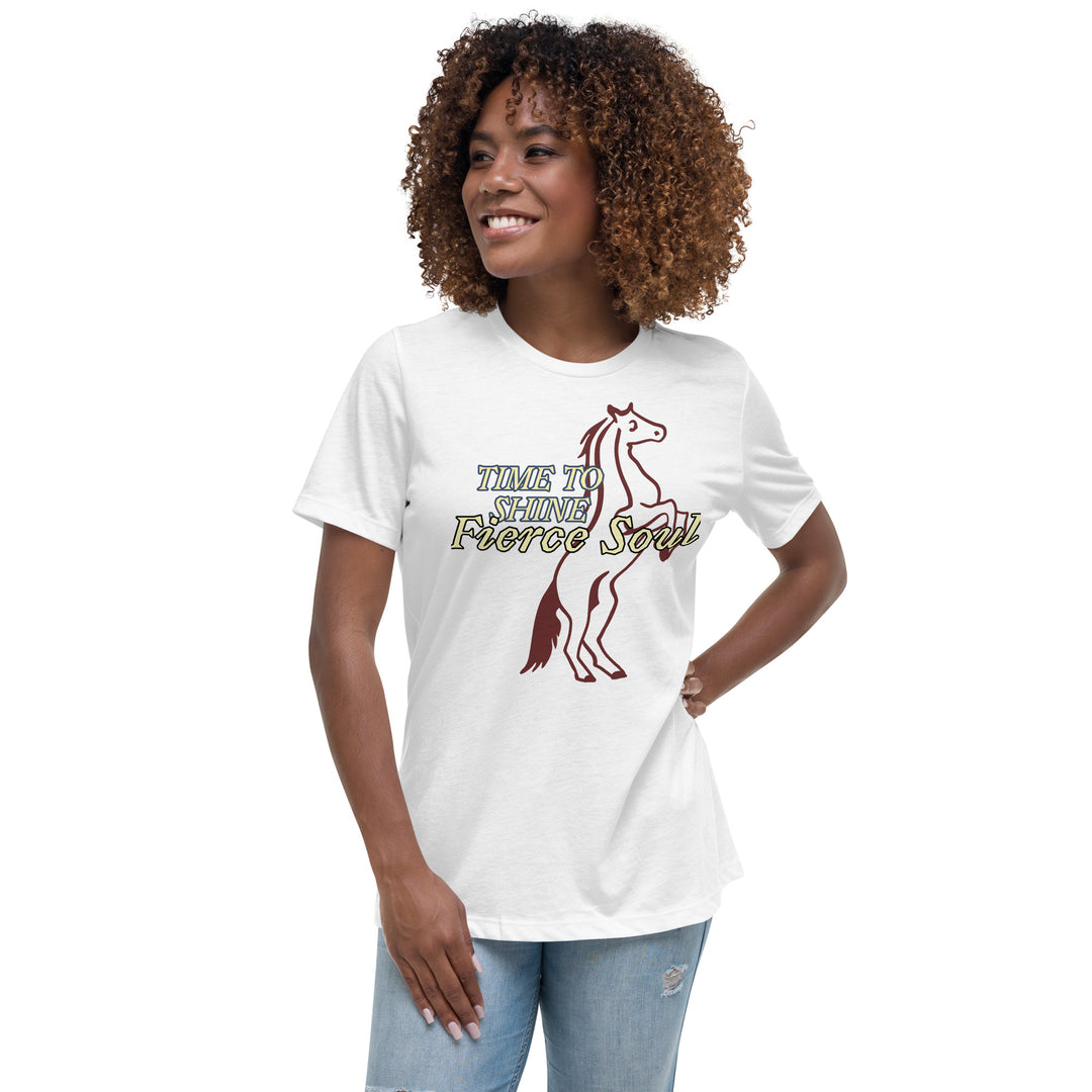 Fierce Soul  Shine Women's Relaxed T-Shirt