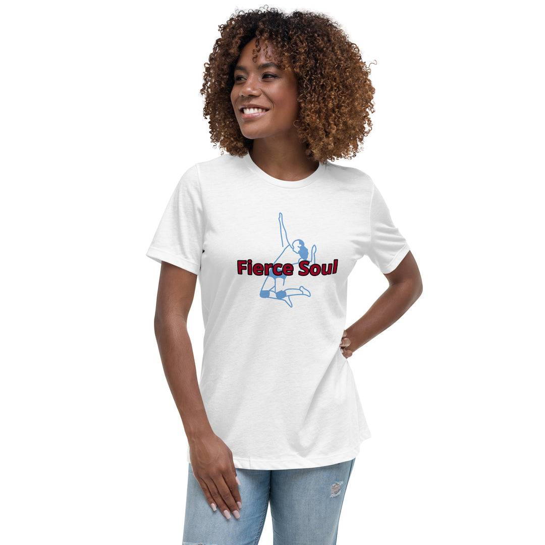 Volleyball Babe, Fierce Soul, Women's Relaxed T-Shirt