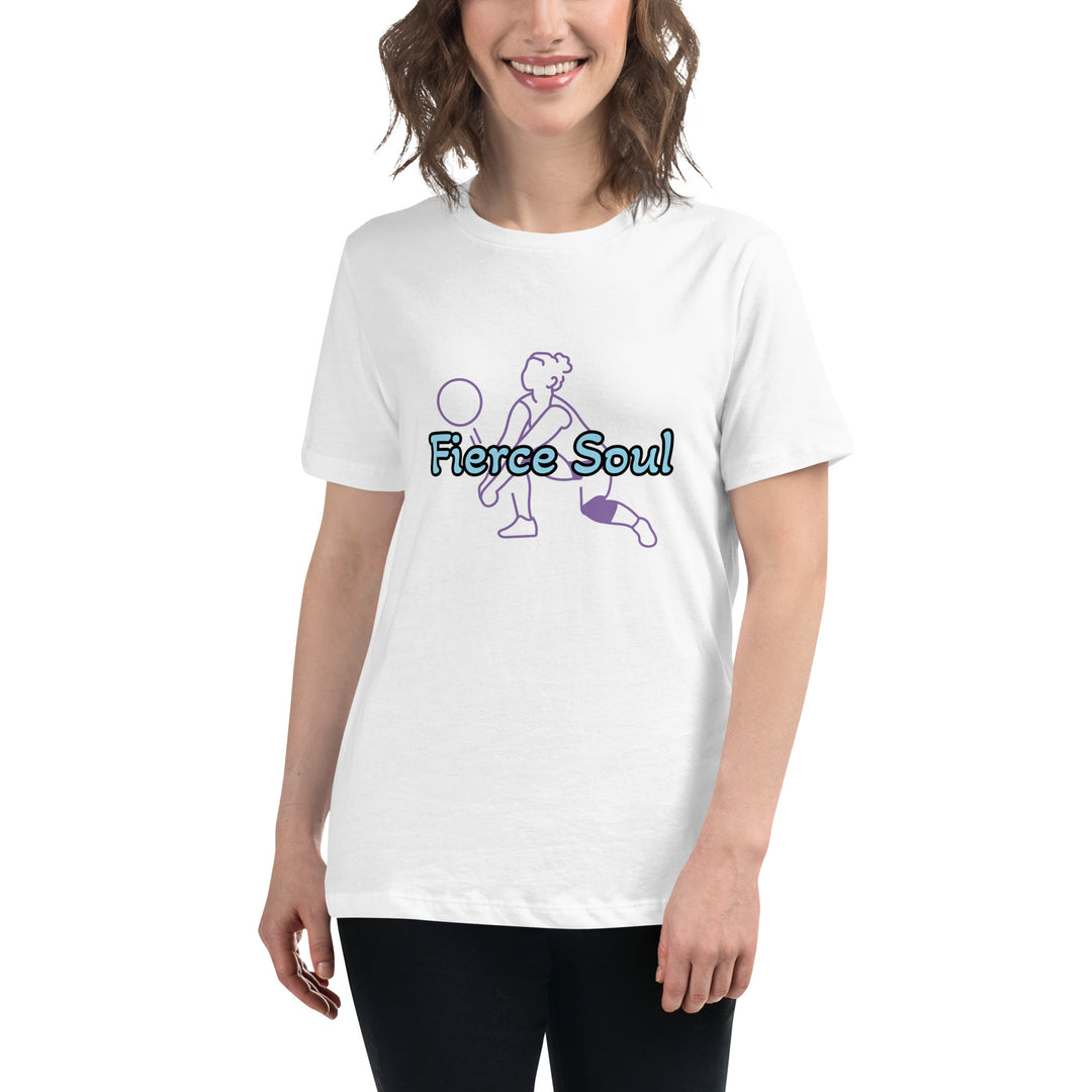 Volleyball Babe,  Fierce Soul Women's Relaxed T-Shirt