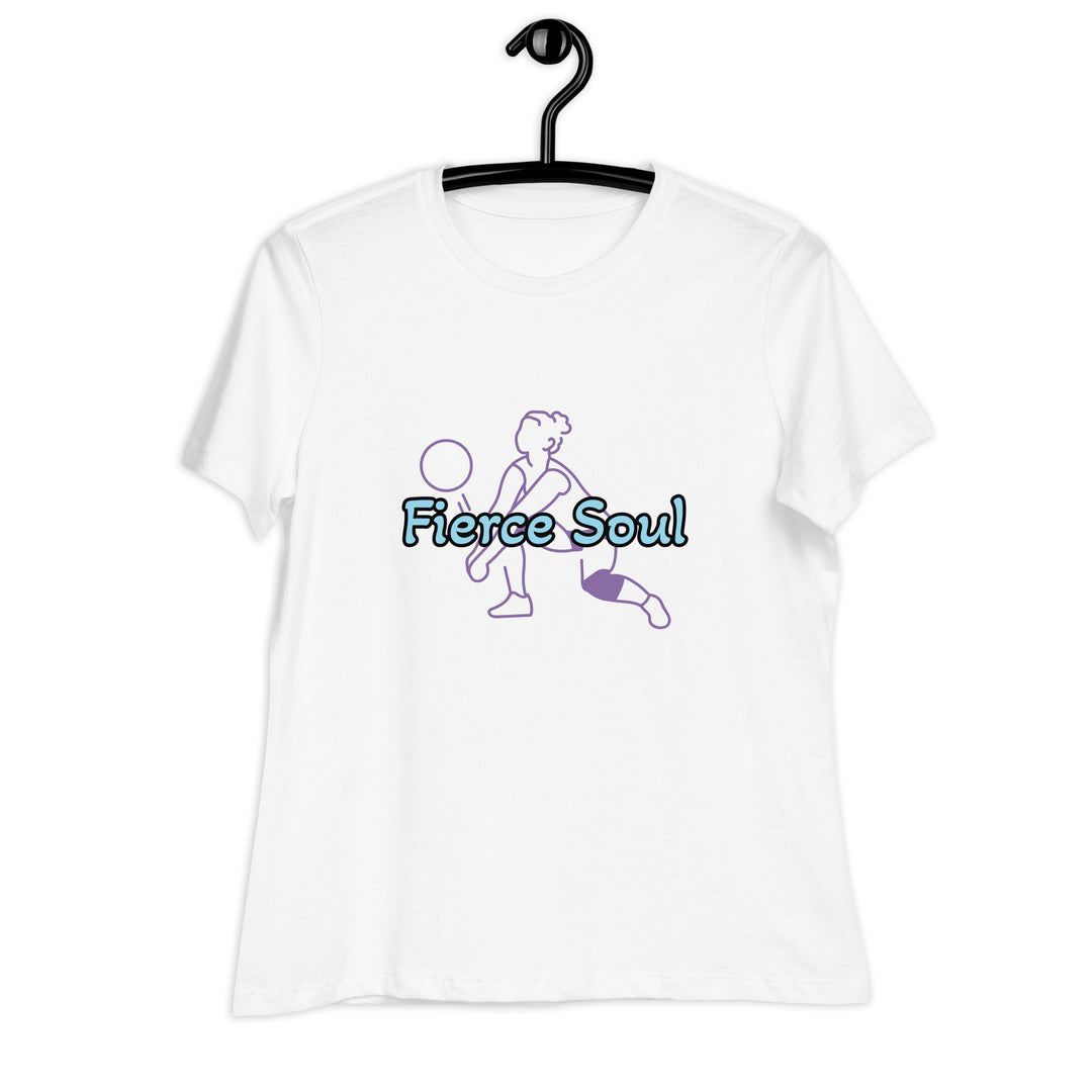 Volleyball Babe,  Fierce Soul Women's Relaxed T-Shirt