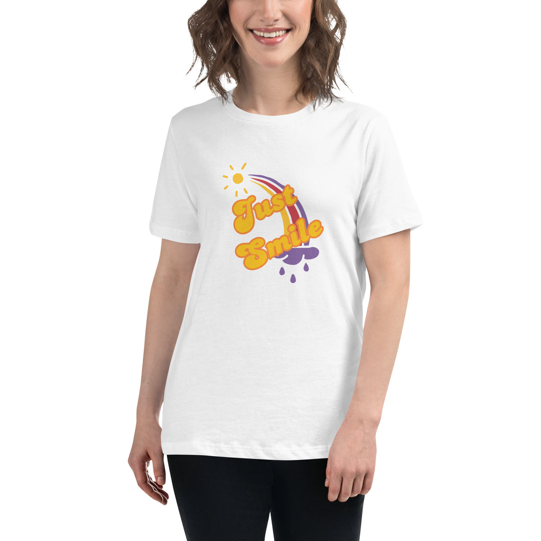 Just smile 70's style t-shirt Women's Relaxed T-Shirt