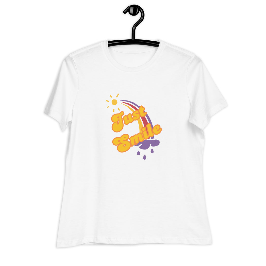 Just smile 70's style t-shirt Women's Relaxed T-Shirt