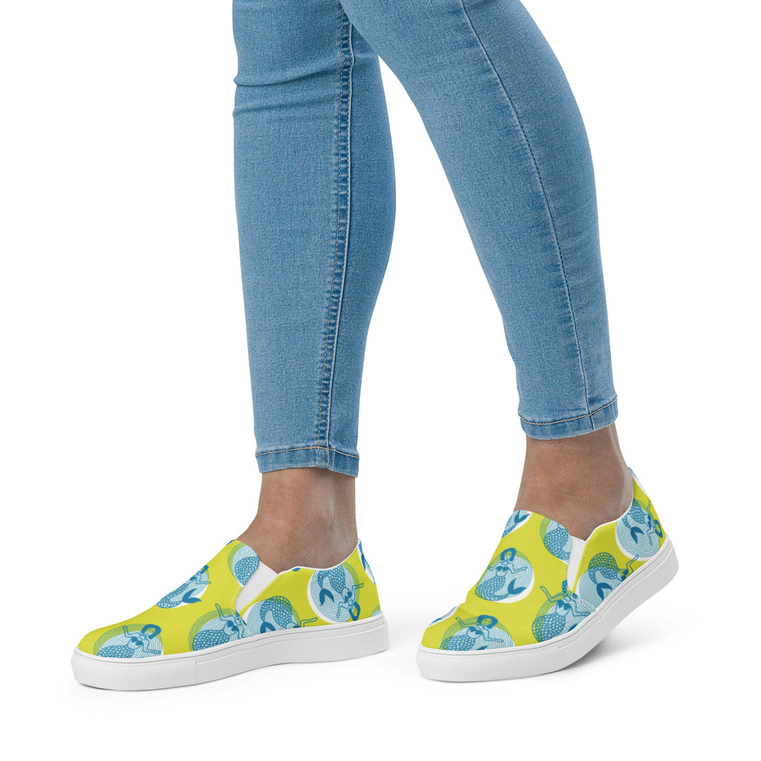 Mermaids Women’s slip-on canvas shoes