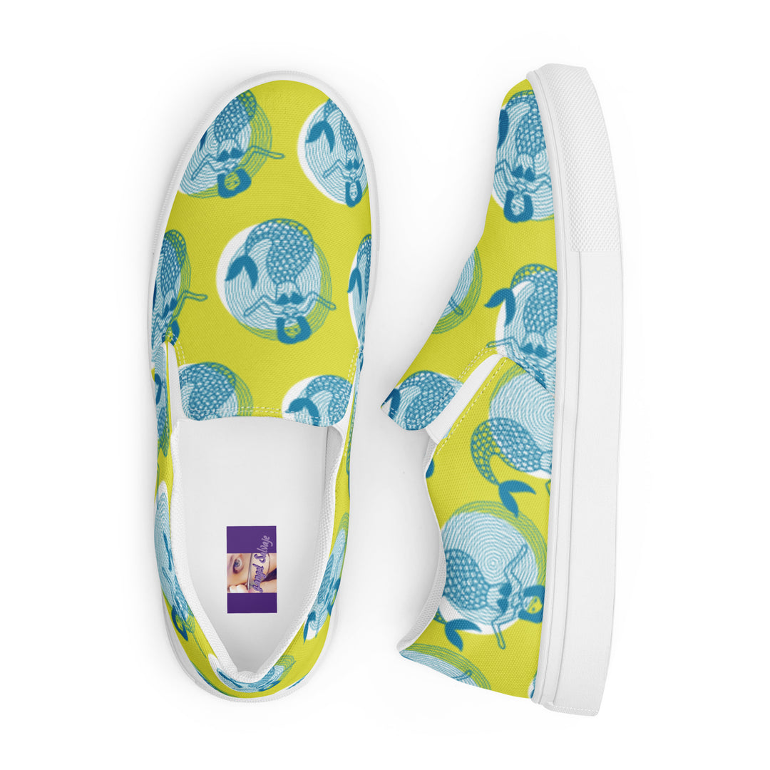 Mermaids Women’s slip-on canvas shoes
