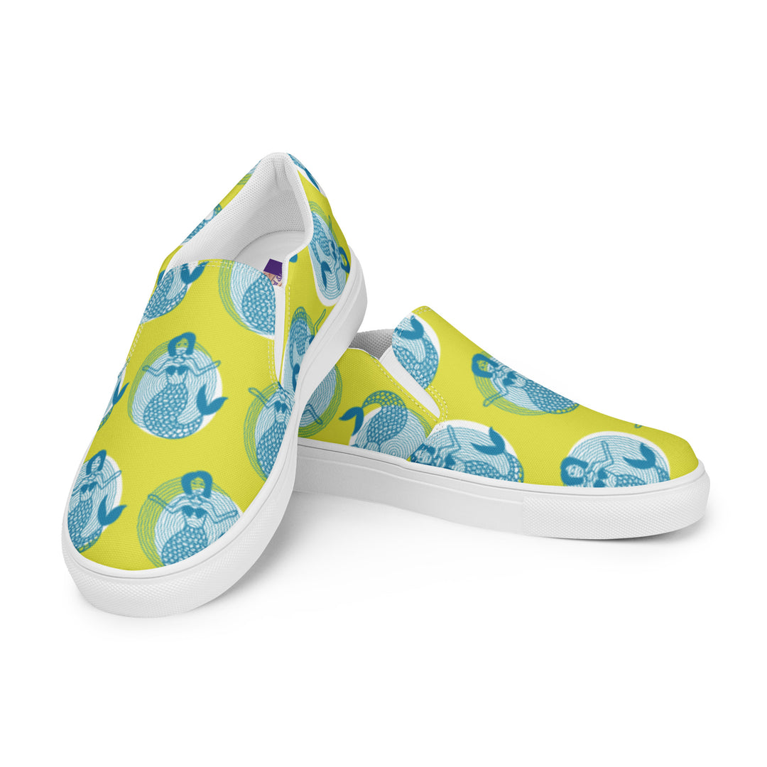 Mermaids Women’s slip-on canvas shoes