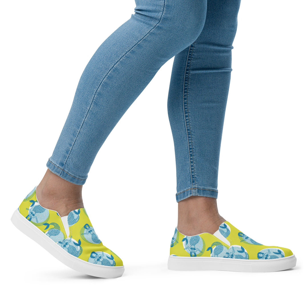 Mermaids Women’s slip-on canvas shoes