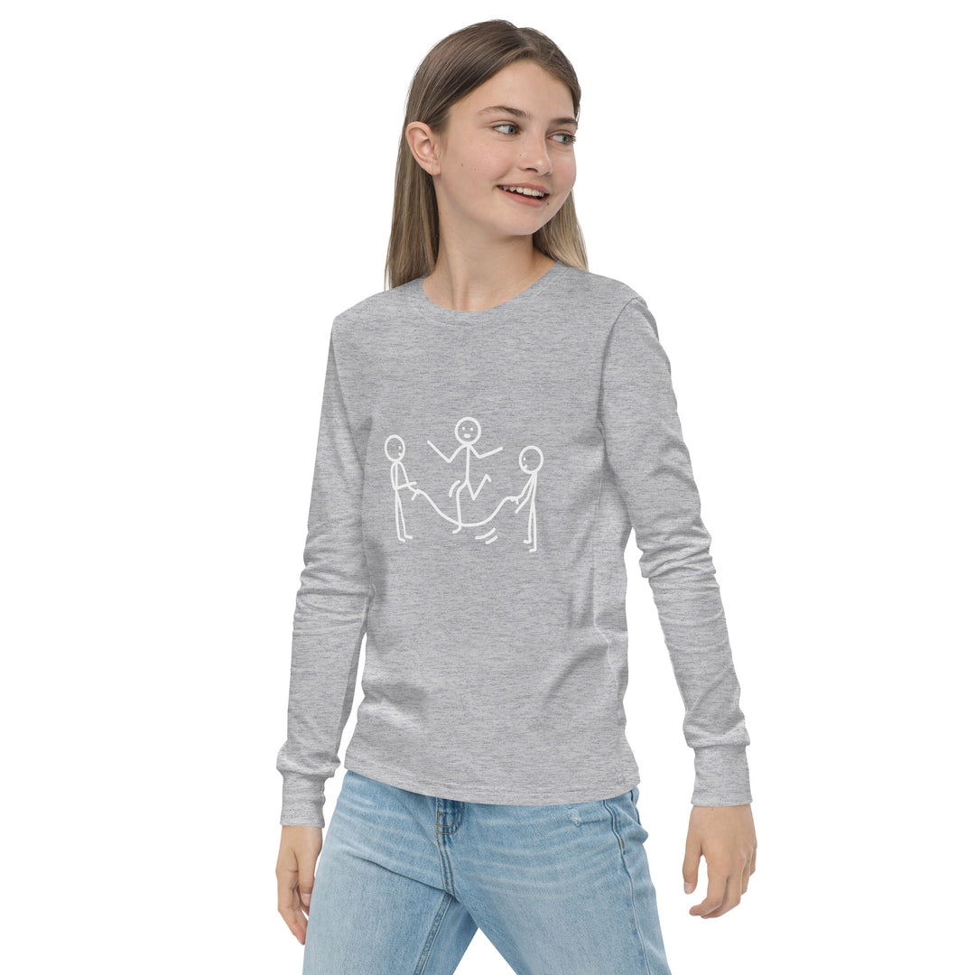 Jump Rope Youth long sleeve tee