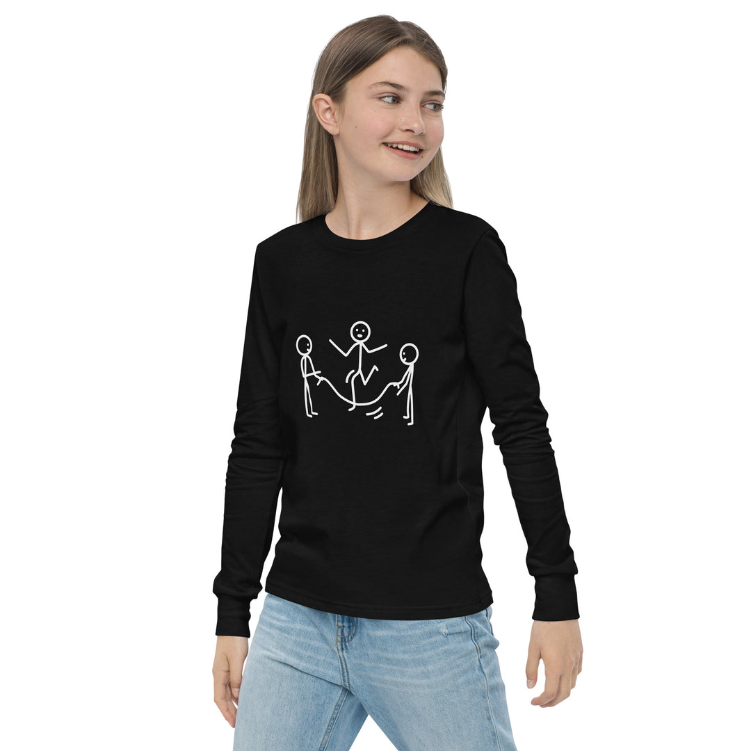 Jump Rope Youth long sleeve tee