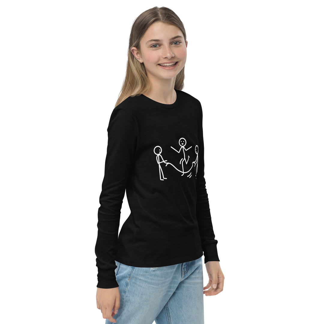 Jump Rope Youth long sleeve tee