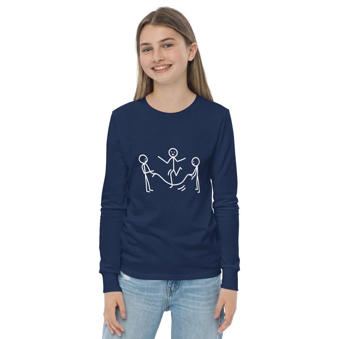Jump Rope Youth long sleeve tee