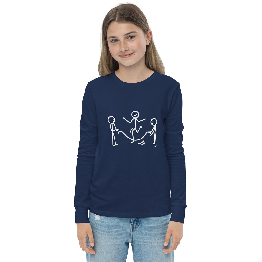 Jump Rope Youth long sleeve tee