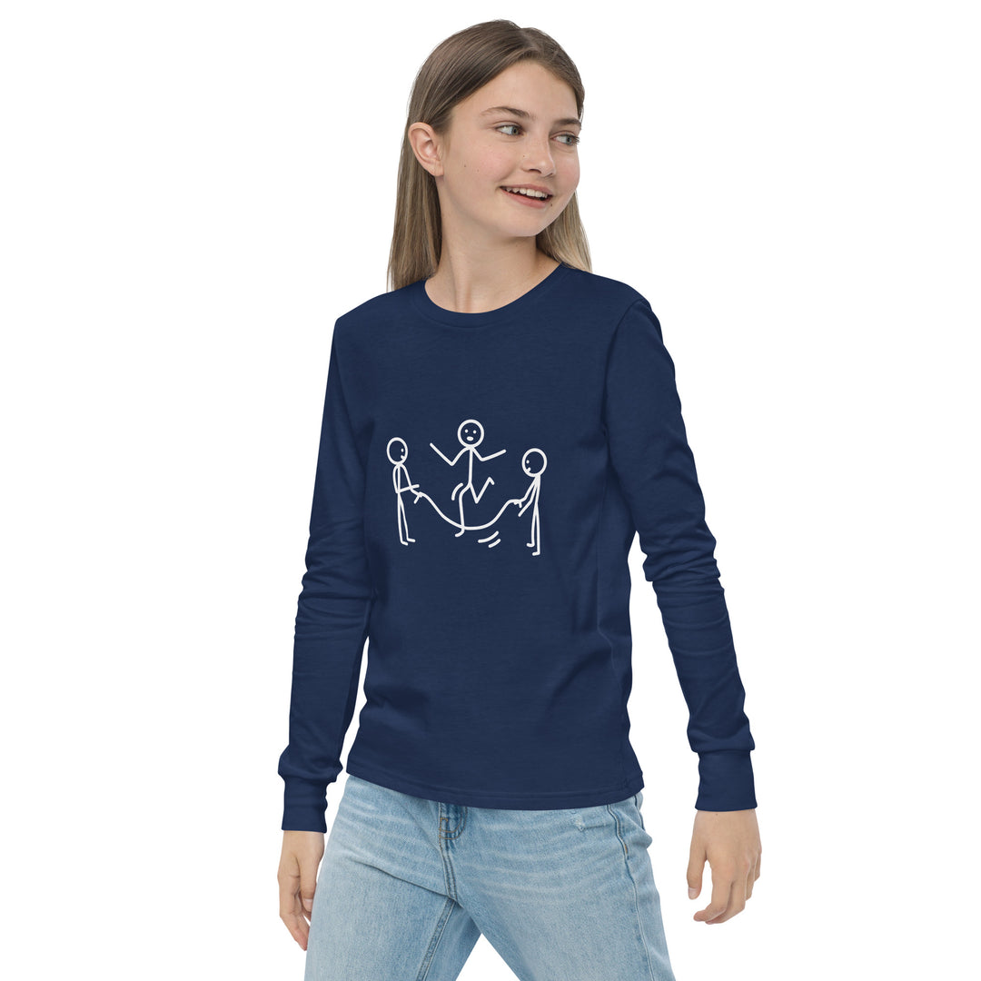 Jump Rope Youth long sleeve tee