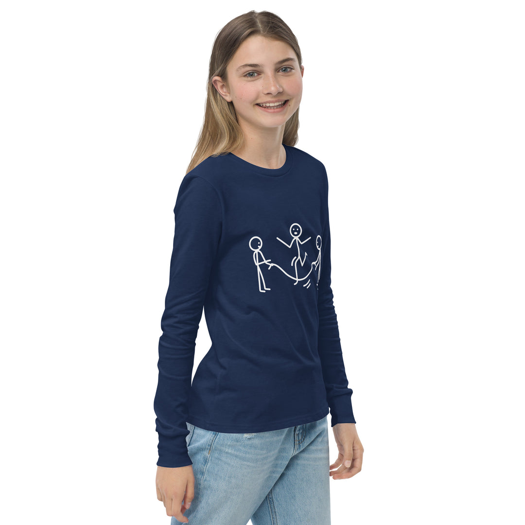 Jump Rope Youth long sleeve tee