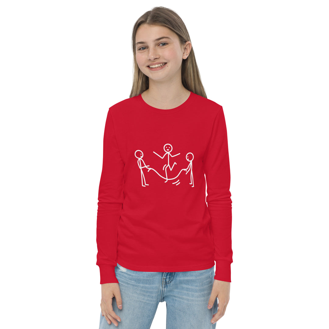 Jump Rope Youth long sleeve tee