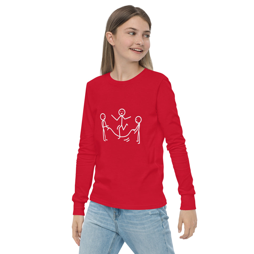 Jump Rope Youth long sleeve tee