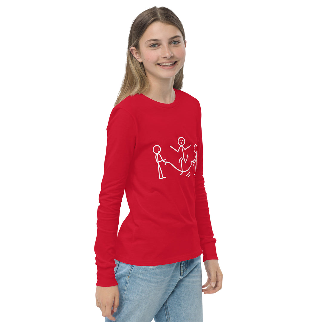 Jump Rope Youth long sleeve tee