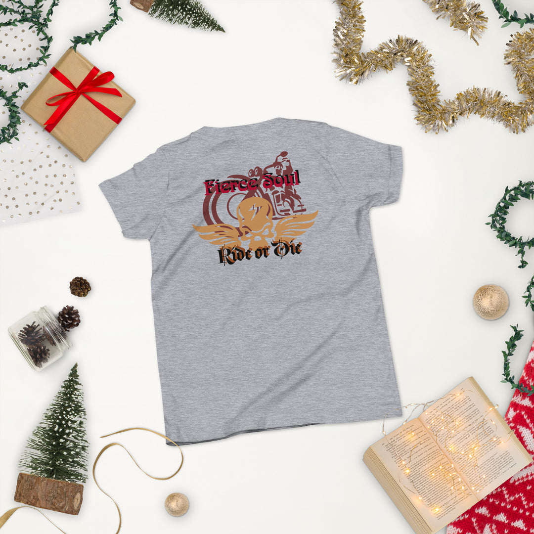 Ride or Die, Fierce Soul Youth Short Sleeve T-Shirt
