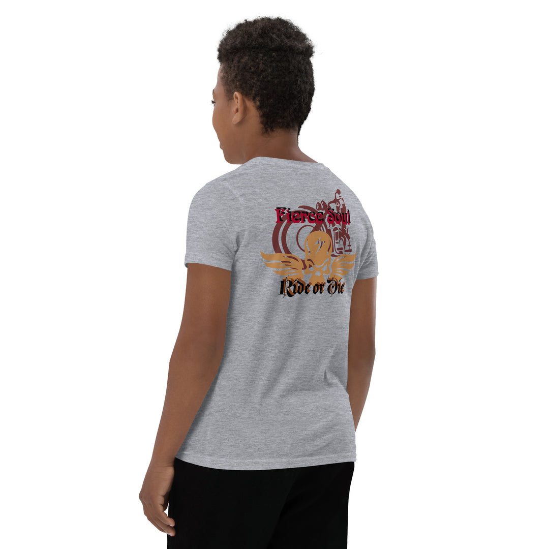 Ride or Die, Fierce Soul Youth Short Sleeve T-Shirt