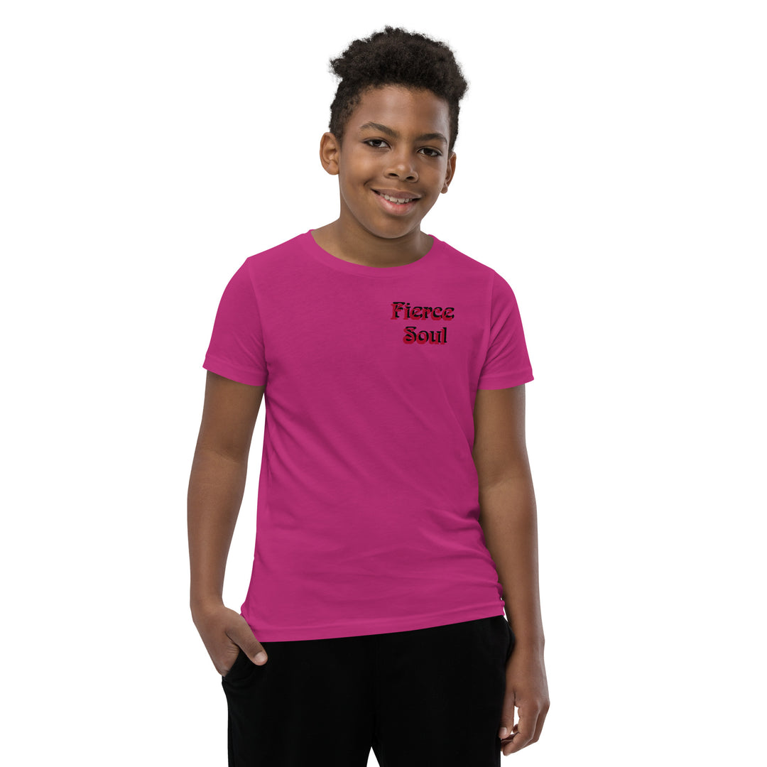 Ride or Die, Fierce Soul Youth Short Sleeve T-Shirt