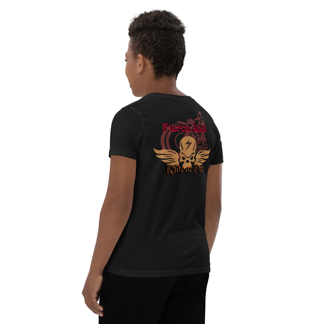 Ride or Die, Fierce Soul Youth Short Sleeve T-Shirt