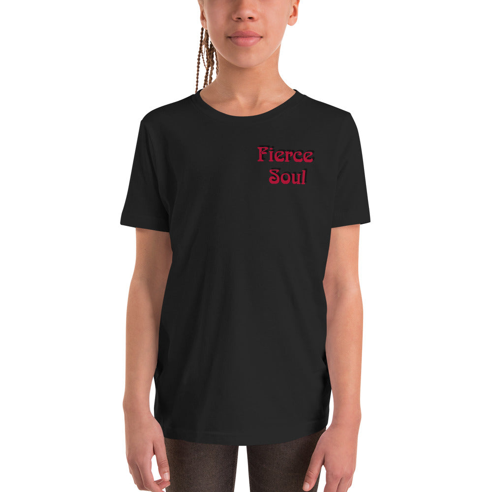 Ride or Die, Fierce Soul Youth Short Sleeve T-Shirt