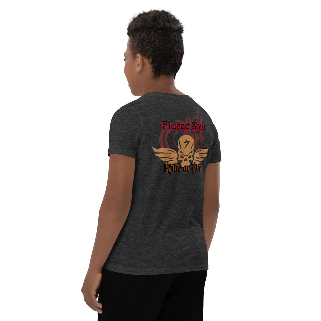 Ride or Die, Fierce Soul Youth Short Sleeve T-Shirt