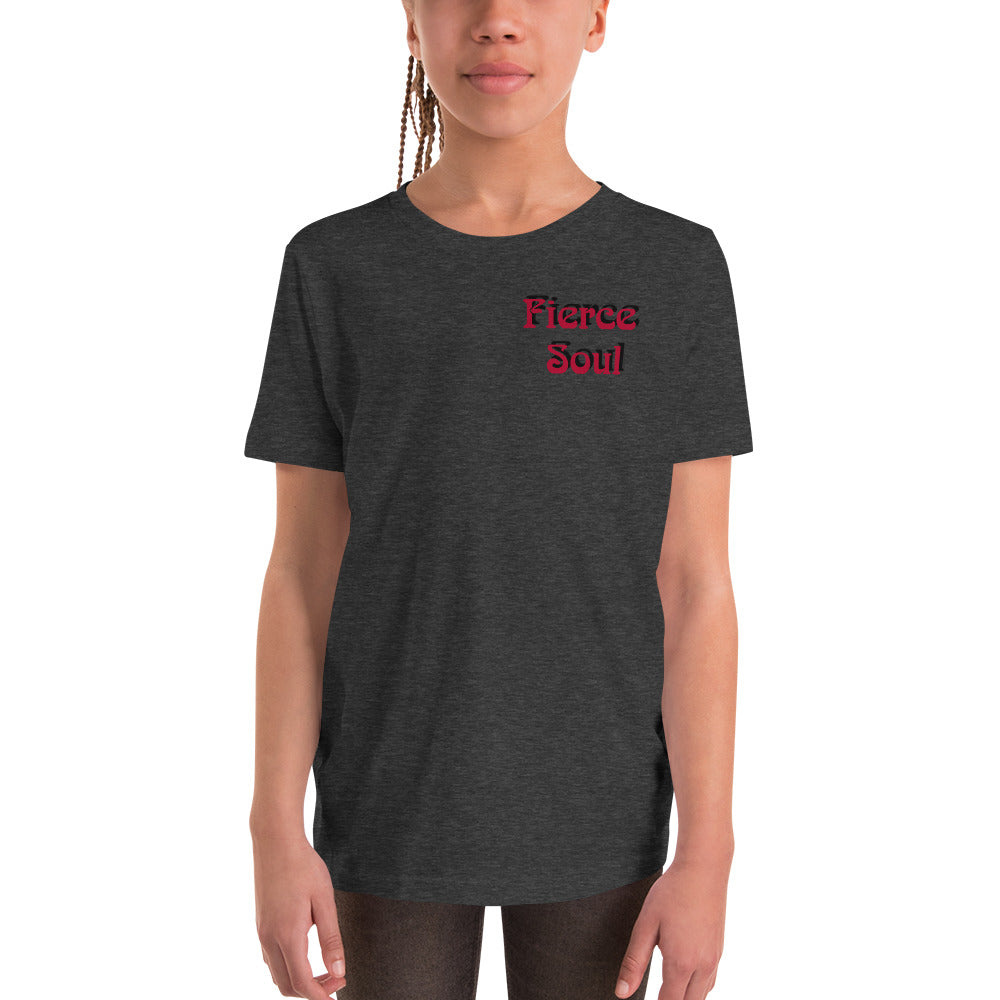 Ride or Die, Fierce Soul Youth Short Sleeve T-Shirt