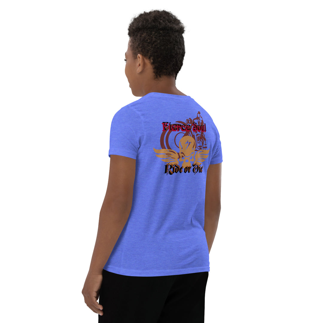 Ride or Die, Fierce Soul Youth Short Sleeve T-Shirt